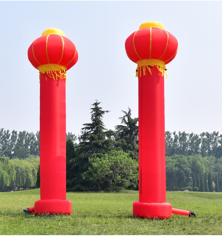 上林庆典灯笼柱